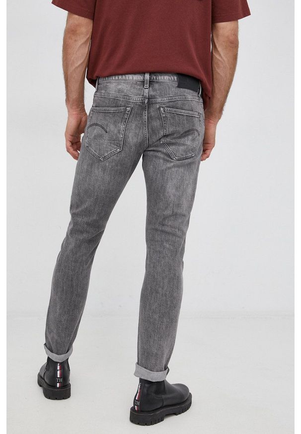 G-Star RAW - G-Star Raw Jeansy 3301 męskie. Kolor: szary