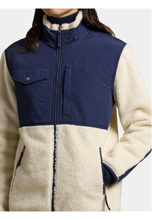 Polo Ralph Lauren Kurtka przejściowa 710850412019 Beżowy Regular Fit. Typ kołnierza: polo. Kolor: beżowy. Materiał: syntetyk