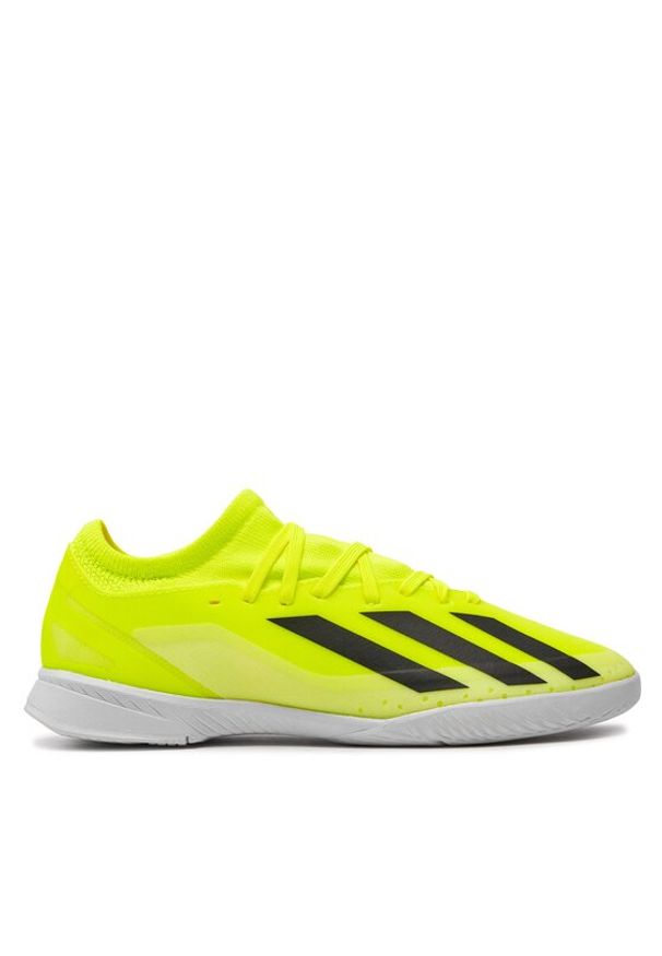Adidas - adidas Buty X Crazyfast League Indoor Boots IF0685 Żółty. Kolor: żółty