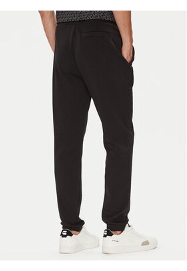 Michael Kors Spodnie dresowe CR552G65MF Czarny Regular Fit. Kolor: czarny. Materiał: bawełna