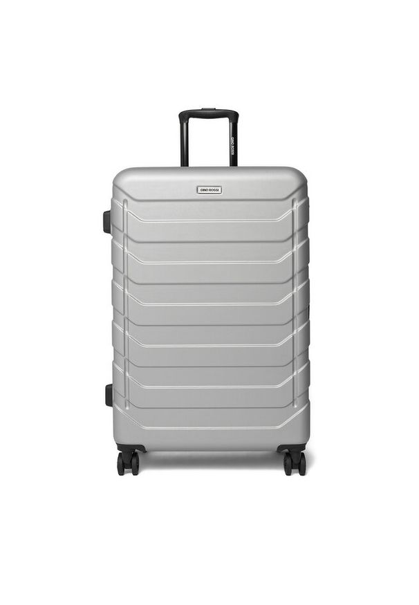 Gino Rossi - Walizka duża GINO ROSSI. Kolor: srebrny