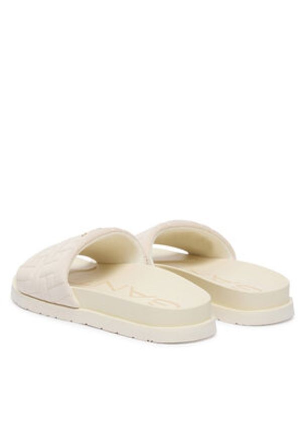 GANT - Gant Klapki 32507312 Biały. Kolor: biały. Materiał: materiał