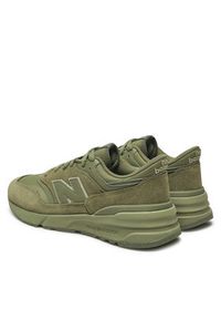 New Balance Sneakersy U997RMF Zielony. Kolor: zielony. Materiał: skóra, zamsz