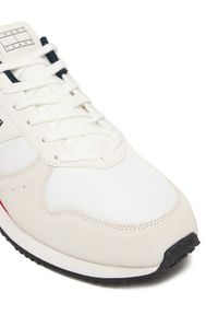 Tommy Jeans Sneakersy Tjm Eva Runner Leather EM0EM01649 Biały. Kolor: biały. Materiał: zamsz, skóra #2