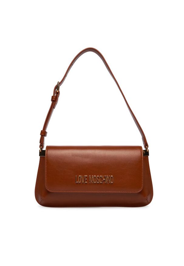 Love Moschino - LOVE MOSCHINO Torebka JC4058PP1OLH0200 Brązowy. Kolor: brązowy. Materiał: skórzane