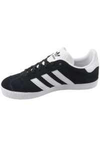 Adidas - Buty adidas Gazelle Jr BB2502 czarne. Okazja: na co dzień. Kolor: czarny. Materiał: zamsz, materiał. Model: Adidas Gazelle #4