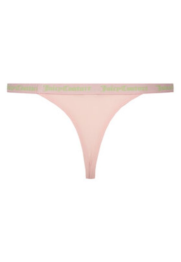 Juicy Couture Komplet stringów JCTTH125982 Kolorowy. Materiał: syntetyk. Wzór: kolorowy