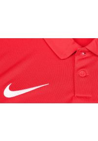 Koszulka sportowa dla dzieci Nike Dry Park 20 Polo. Typ kołnierza: polo. Kolor: czerwony