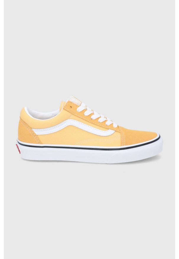 Vans tenisówki UA Old Skool kolor pomarańczowy. Nosek buta: okrągły. Zapięcie: sznurówki. Kolor: pomarańczowy. Materiał: guma