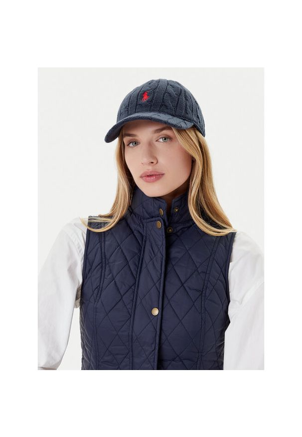 Czapka z daszkiem Polo Ralph Lauren. Kolor: niebieski