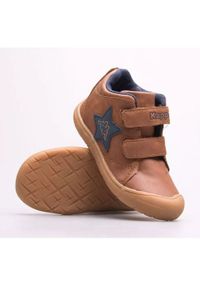 Buty Kappa Tops M Jr 280002M-5467 brązowe. Okazja: na co dzień. Zapięcie: rzepy. Kolor: brązowy. Materiał: materiał, syntetyk. Szerokość cholewki: normalna #8