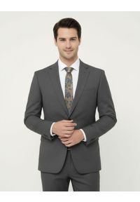 Krawat Męski - Angelo di Monti - Beżowy w Duże Paisley. Kolor: brązowy, beżowy, wielokolorowy. Materiał: tkanina. Wzór: paisley. Styl: elegancki, wizytowy #4