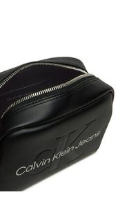Calvin Klein Jeans Torebka Sculpted Camera Bag18 Mono K60K612220 Czarny. Kolor: czarny. Materiał: skórzane #4