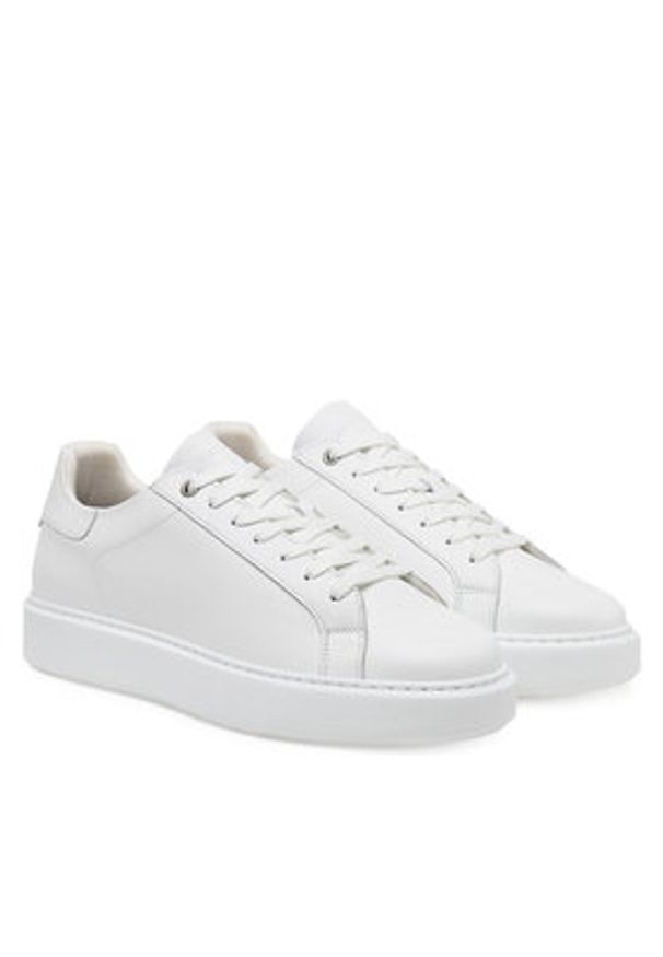 Marc O'Polo Sneakersy RR1M3024 Biały. Kolor: biały. Materiał: skóra