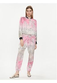 Liu Jo Spodnie materiałowe TA4238 T3247 Różowy Relaxed Fit. Kolor: różowy. Materiał: syntetyk