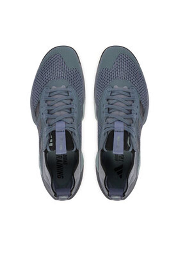 Adidas - adidas Buty na siłownię Rapidmove Adv 2 JQ4117 Szary. Kolor: szary. Materiał: materiał. Sport: fitness