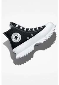 Converse trampki Chuck Taylor All Star Lugged 2.0 kolor czarny A00870C-BLACK. Nosek buta: okrągły. Zapięcie: sznurówki. Kolor: czarny #5