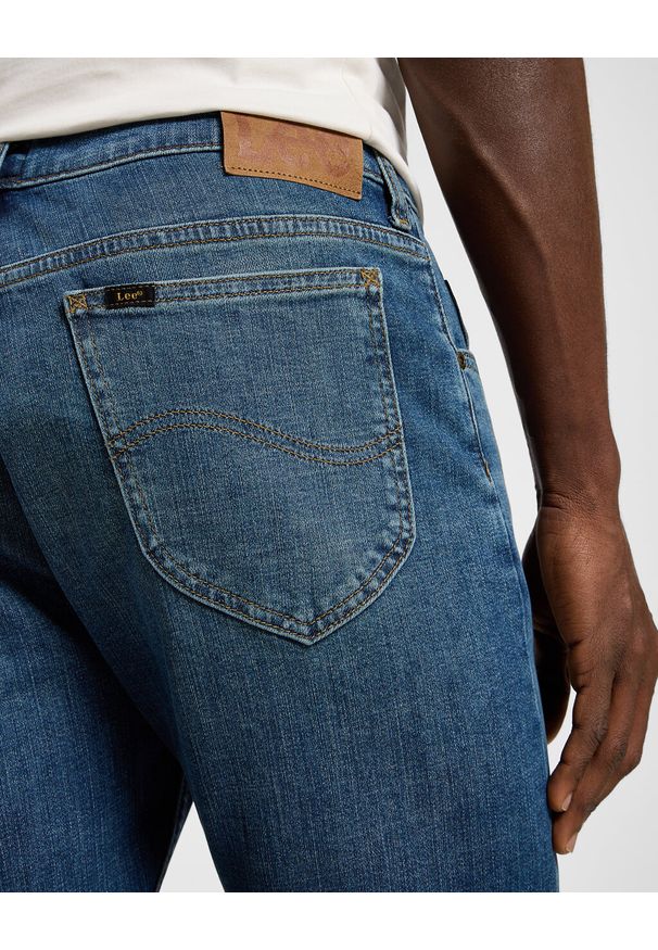Lee - LEE RIDER MĘSKIE SPODNIE JEANSOWE JEANSY DŻINSY COURTYARD 112355864 L701008571