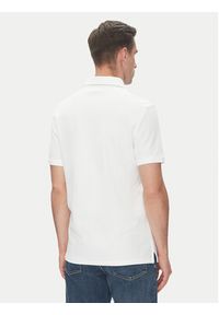 Calvin Klein Polo LV04LC239G Biały Regular Fit. Typ kołnierza: polo. Kolor: biały. Materiał: bawełna