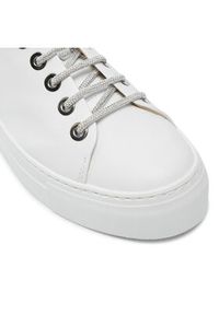 AGL Sneakersy Crystal D925270PGKV019A634 Biały. Kolor: biały. Materiał: skóra #6