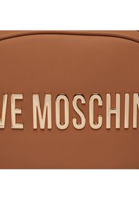 Love Moschino - LOVE MOSCHINO Torebka JC4199PP1IKD0201 Brązowy. Kolor: brązowy. Materiał: skórzane