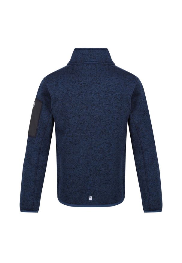 Regatta - Polar dziecięcy Newhill Fleece Jacket. Kolor: niebieski. Materiał: polar. Sezon: zima. Sport: turystyka piesza