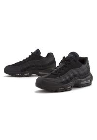 Buty Nike Air Max 95 Essential CI3705-001 - czarne. Kolor: czarny. Materiał: skóra, guma. Szerokość cholewki: normalna. Model: Nike Air Max #1