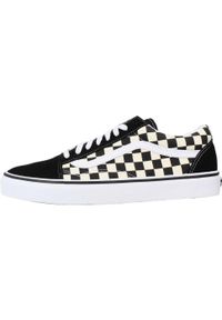 Tenisówki Vans Model Old Skool Primary Check Kolor Czarny. Kolor: czarny. Materiał: skóra, syntetyk, tkanina, materiał. Model: Vans Old Skool