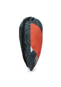 Worek damski Anekke, wykonany z lekkiego materiału tekstylnego z dekoracyjnym nadrukiem zamykany na ściągacz ze sznurkami, czerwony, 42474-002. Kolor: czerwony. Wzór: nadruk. Styl: casual, elegancki #3