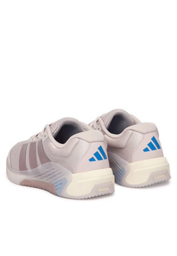 Adidas - adidas Buty na siłownię Dropset 4 JR4668 Fioletowy. Kolor: fioletowy. Materiał: materiał. Sport: fitness
