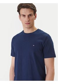 TOMMY HILFIGER - Tommy Hilfiger T-Shirt Ess Seasonal MW0MW39995 Granatowy Regular Fit. Kolor: niebieski. Materiał: bawełna #2
