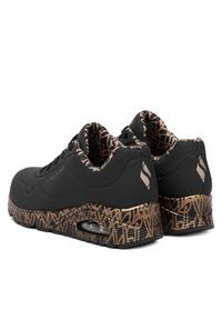 skechers - Skechers Sneakersy Uno 155506/BKRG Czarny. Kolor: czarny. Materiał: skóra #5