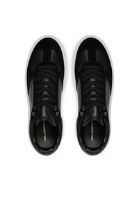 Karl Lagerfeld - KARL LAGERFELD Sneakersy KL52235 Czarny. Kolor: czarny. Materiał: skóra, zamsz #4