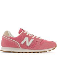 Buty New Balance WL373SP2 – różowe. Zapięcie: sznurówki. Kolor: różowy. Materiał: guma, zamsz, materiał, syntetyk, dresówka. Szerokość cholewki: normalna. Model: New Balance 373 #1