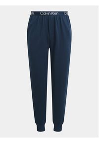 Calvin Klein Underwear Spodnie piżamowe 000NM2175E Niebieski Regular Fit. Kolor: niebieski. Materiał: bawełna #3