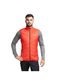 Salewa - Kamizelka trekkingowa męska Ortles Hyb Twr. Kolor: czerwony. Materiał: materiał, tkanina, nylon