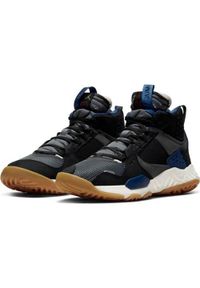 Buty koszykarskie męskie Nike Jordan Delta Mid. Zapięcie: sznurówki. Kolor: wielokolorowy, niebieski, czarny. Materiał: guma, materiał, tkanina, syntetyk. Szerokość cholewki: normalna