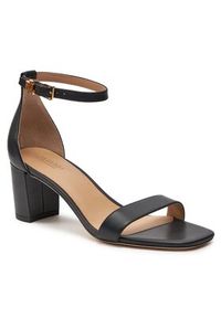 Lauren Ralph Lauren - LAUREN RALPH LAUREN Sandały 802927949001 Czarny. Kolor: czarny. Materiał: skóra #5