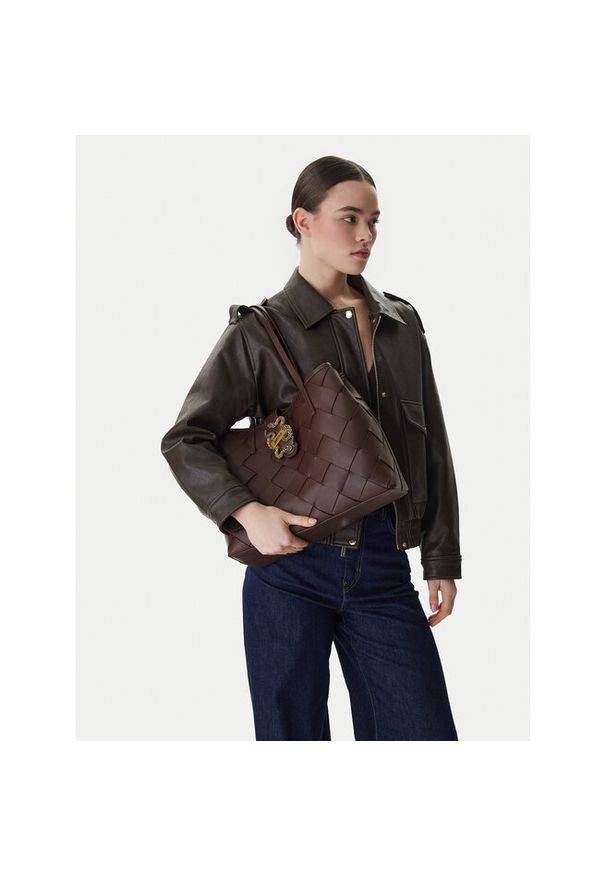 Torebka Just Cavalli. Kolor: brązowy