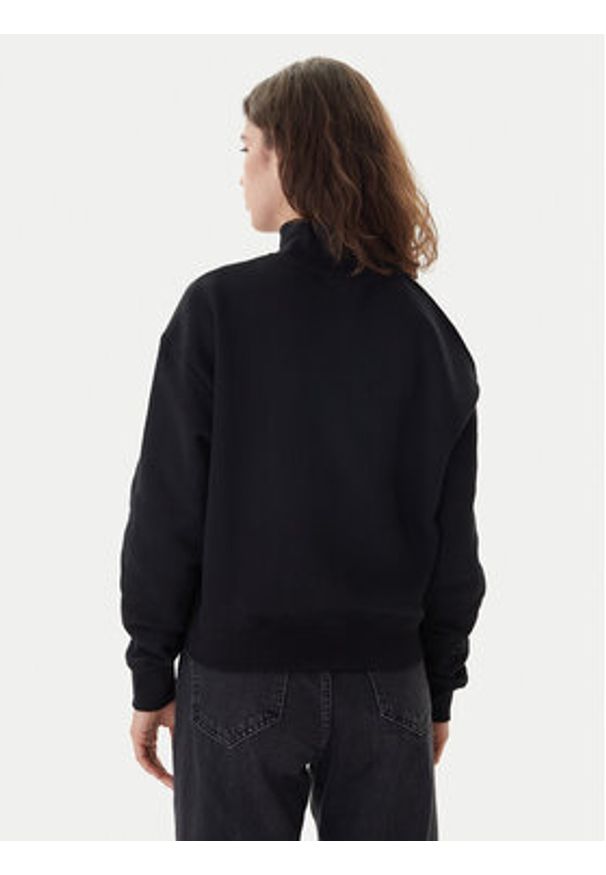 Karl Lagerfeld Jeans Bluza B1W20043 Czarny Relaxed Fit. Kolor: czarny. Materiał: bawełna