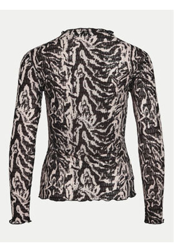 Vila Bluzka Larine 14099603 Czarny Regular Fit. Kolor: czarny. Materiał: syntetyk