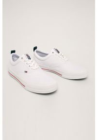 Tommy Jeans - Tenisówki. Nosek buta: okrągły. Kolor: biały. Materiał: guma #2