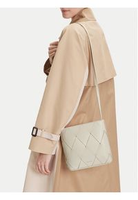 Calvin Klein Torebka Ck Woven Square Crossbody K60K612991 Biały. Kolor: biały. Materiał: skórzane #5