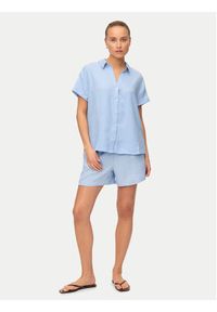 Vero Moda Szorty materiałowe Melaney 10325868 Niebieski Loose Fit. Kolor: niebieski. Materiał: syntetyk