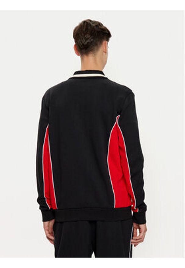 Fila Bluza Settanta FAM0645 Czarny Regular Fit. Kolor: czarny. Materiał: bawełna