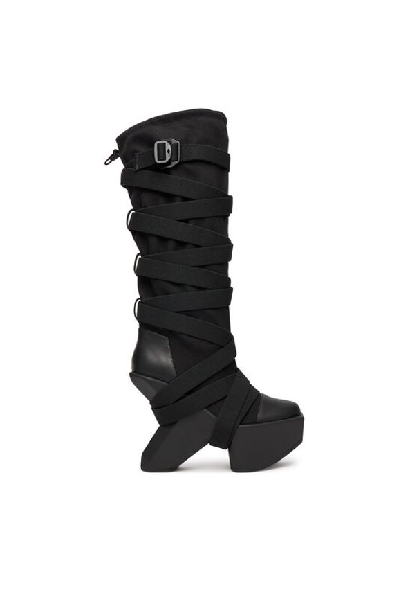 United Nude Kozaki Boulder Boot 109440154 Czarny. Kolor: czarny. Materiał: materiał