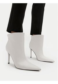 Steve Madden Botki Sentinel SM11003451 Biały. Kolor: biały. Materiał: skóra #4