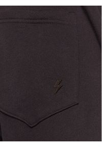 OCAY Spodnie dresowe 22-314025 Czarny Regular Fit. Kolor: czarny. Materiał: bawełna #4