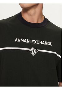 Armani Exchange T-Shirt XM000274 AF12308 UB001 Czarny Regular Fit. Kolor: czarny. Materiał: bawełna