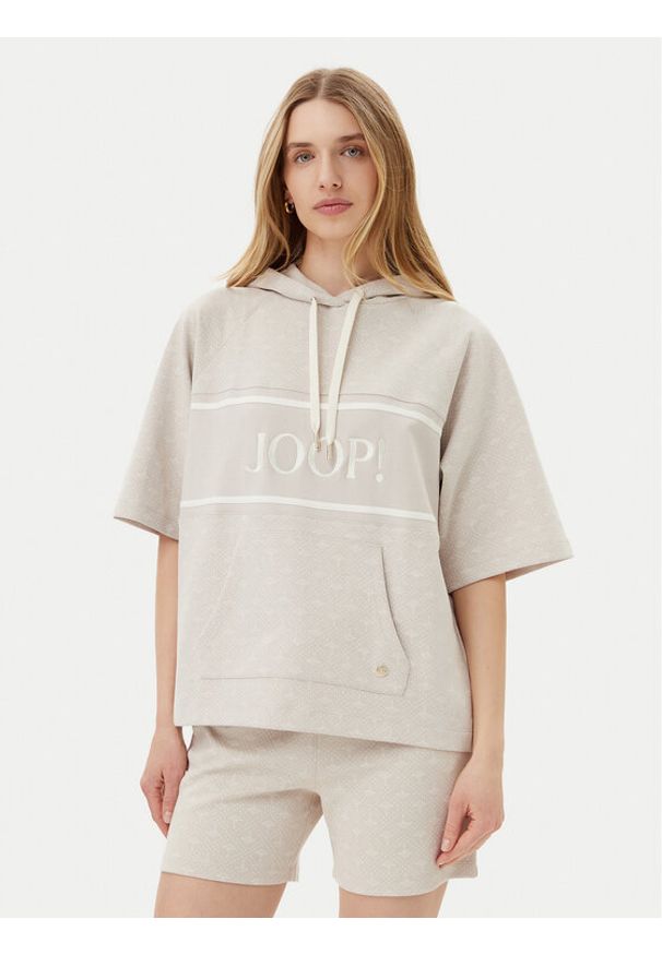 JOOP! Bluza 58 252JE58Taisa 30046217 Beżowy Regular Fit. Kolor: beżowy. Materiał: bawełna, syntetyk